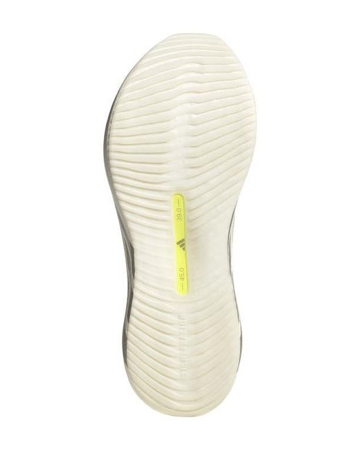 Adidas White Hyperboost Edge Running Shoe for men