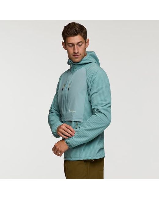 COTOPAXI Blue Yermo Hooded Jacket for men