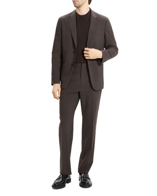 Theory Black Clinton Travel Motion Wool Blend Blazer for men