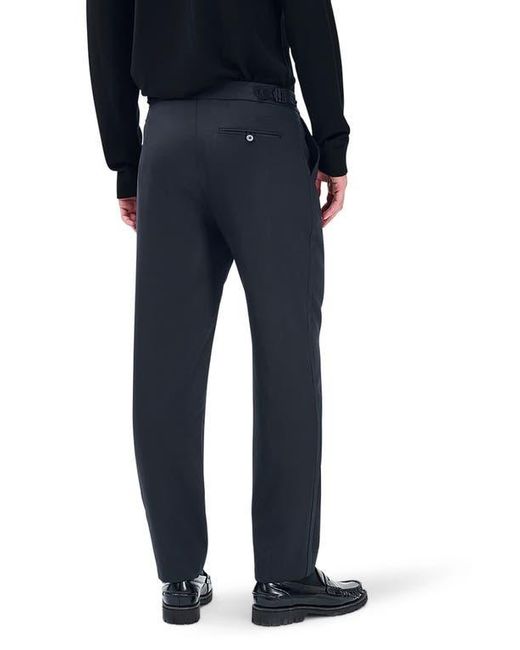 Rag & Bone Blue Evan Side Stripe Wool Pants for men