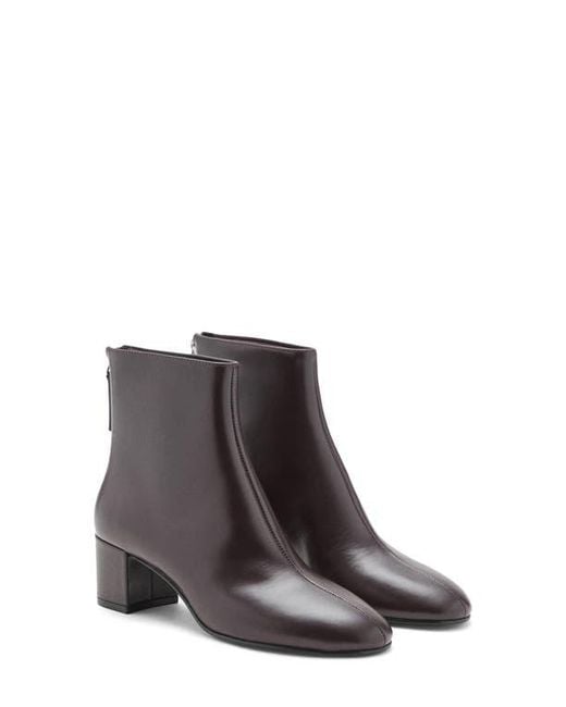Mango Brown Claro Ankle Boot