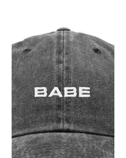 Alix Gray Babe Embroidered Cap