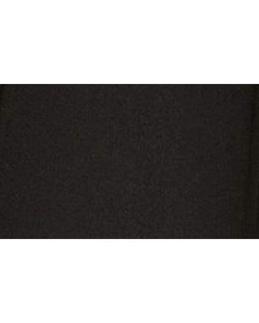Michael Kors Black Sleeveless Wool Blend Skater Dress