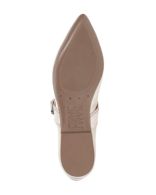 Frye Pink Heather Pointed Toe Mary Jane Flat