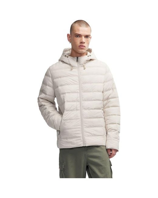 Pajar Gray Niran Square Quilt Lightweight Packable for men