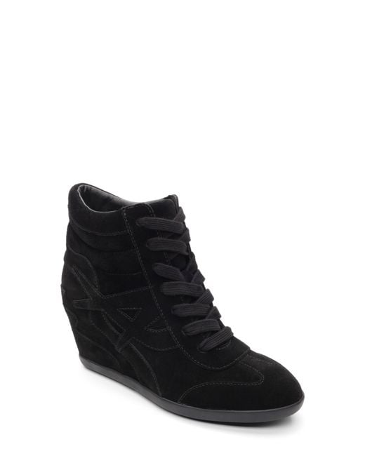 Ash Black Boradia Wedge Sneaker