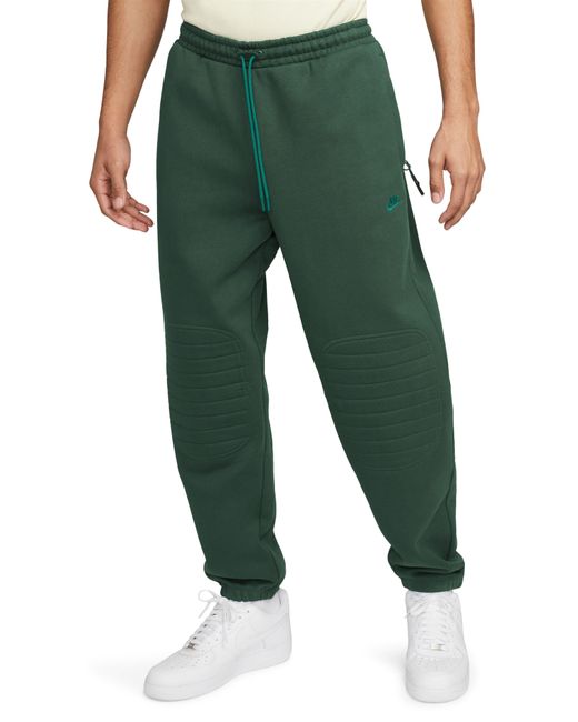 Nike Green Therma-fit Tech Pack Water Repellent Fleece Sweatpants for men