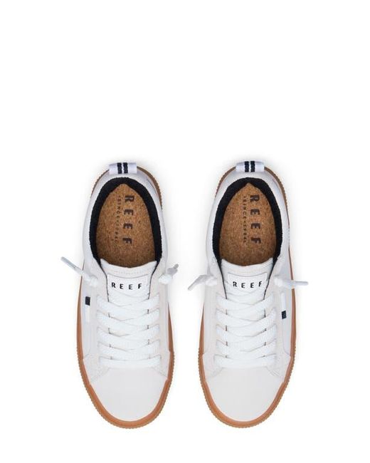 Reef White Lay Day Dawn Sneaker