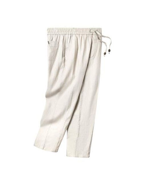Tombolo White Easy-Going Pants