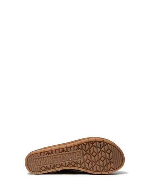 Minnetonka Pink Paislee Wedge Sandal