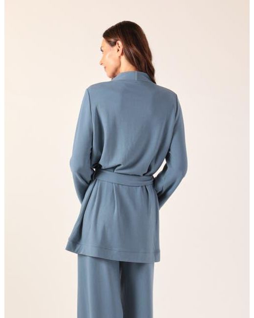 Softflex Blue Cloud Fleece Robe