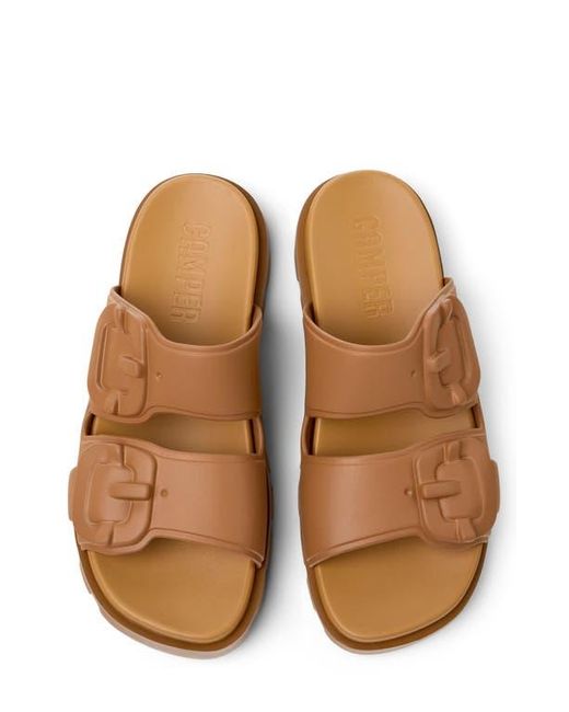 Camper Brown Brutus Slide Sandal for men