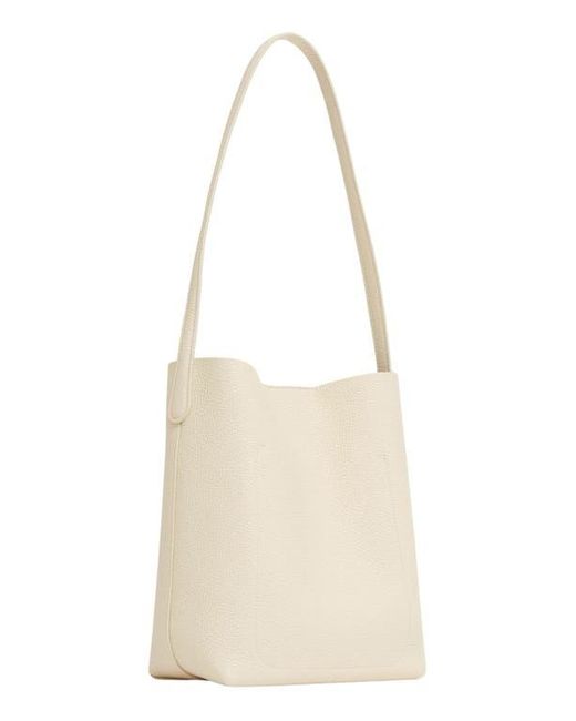 Mansur Gavriel White Small Everyday Cabas Leather Tote