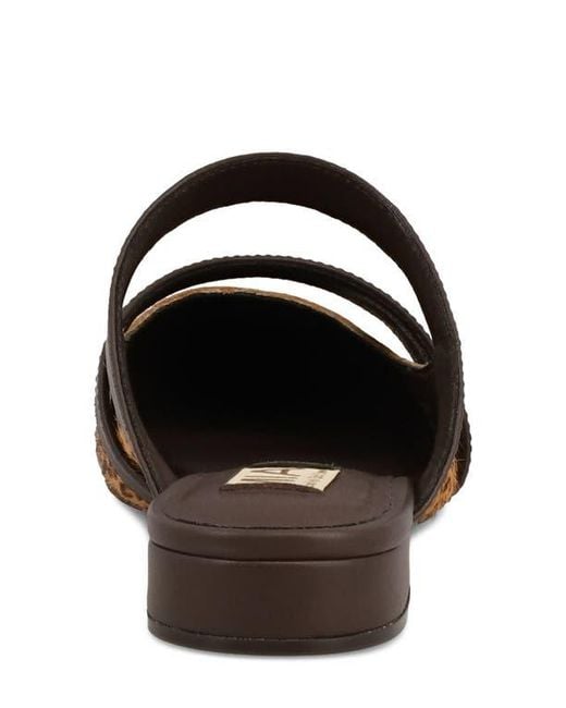 MIA Brown Abie Pointed Toe Mule