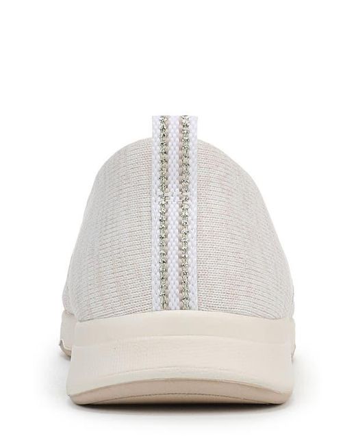 LifeStride White Rest Slip-On Knit Sneaker