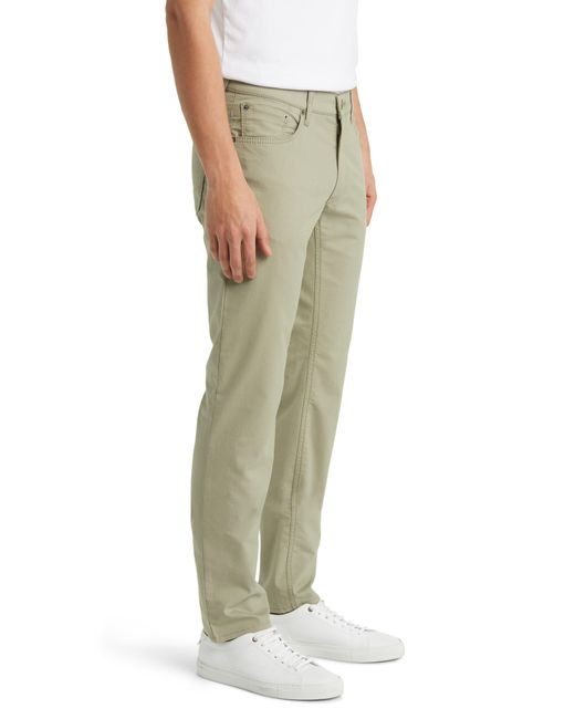 Brax Green Chuck Modern Fit Stretch Five Pocket Pants for men