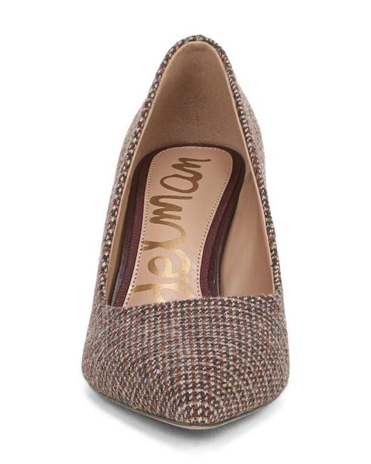 Sam Edelman Brown Vienna Pointed Toe Pump