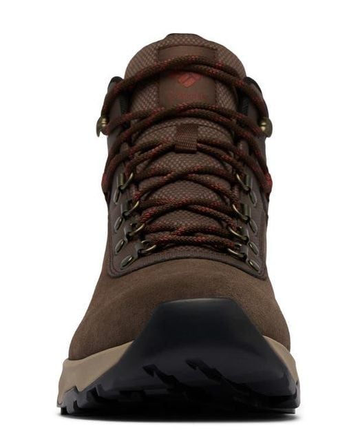 Columbia Brown Newton Wander Waterproof Hiking Boot for men