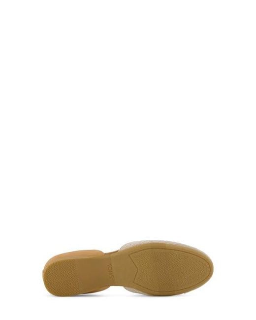 TOMS Brown D'Orsay Flat