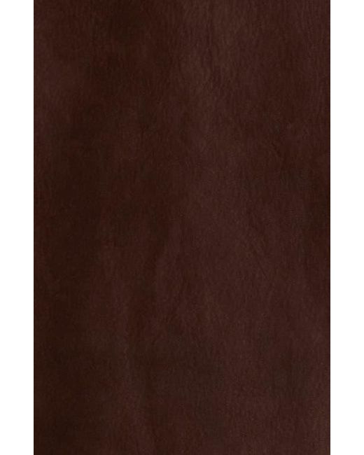 Boss Brown X Beckham Mordy Suede & Genuine Shearling Jacket for men