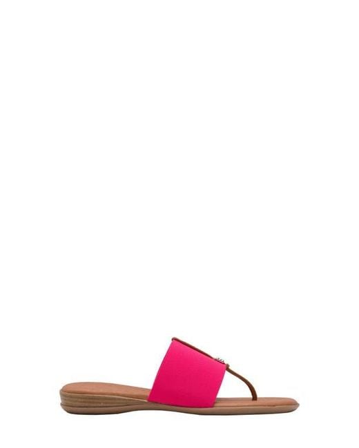 Andre Assous Pink Nice Sandal