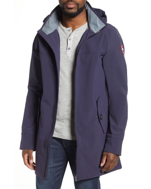 Canada Goose Blue Kent Slim Fit Windproof/water Resistant Jacket for men