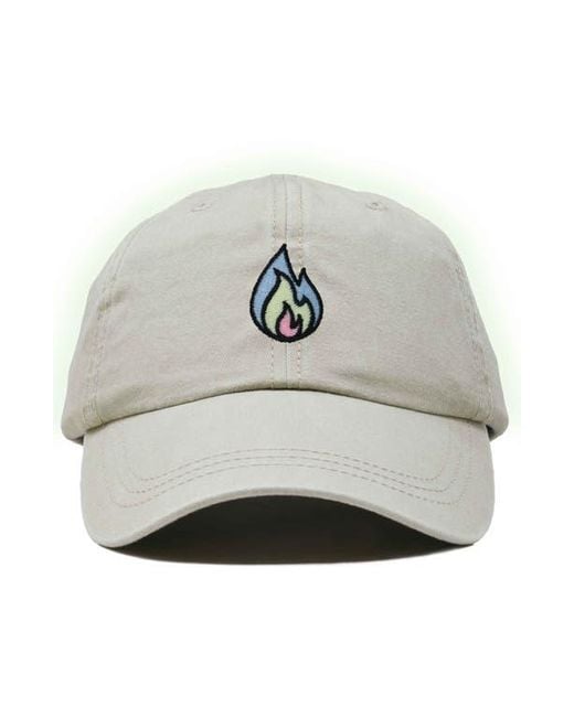Alix Multicolor Fire Dad Hat for men