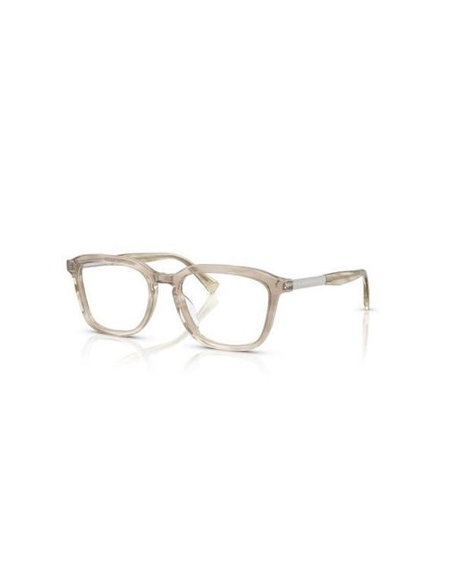 Brunello Cucinelli Metallic 53Mm Rectangle Optical Glasses