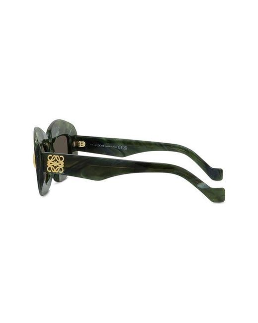 Loewe Green Screen 49Mm Rectangular Sunglasses