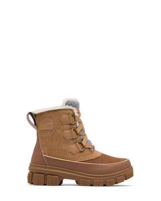 Sorel Brown Tivoli V Faux Fur Lined Waterproof Boot