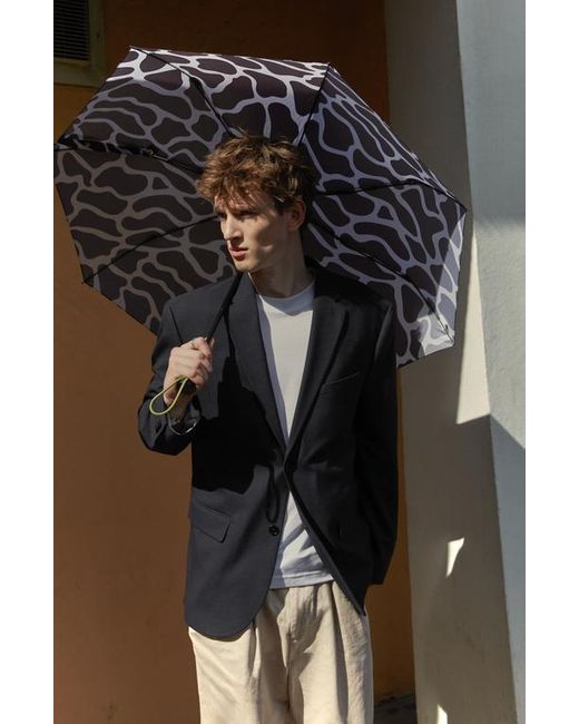 Original Duckhead Black Compact Umbrella With Automatic Open-Close Function