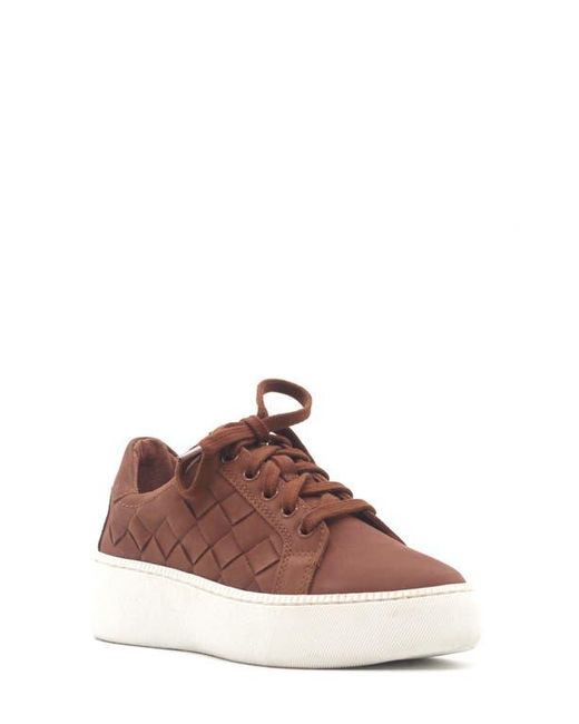 Gentle Souls Brown Kindy Platform Sneaker