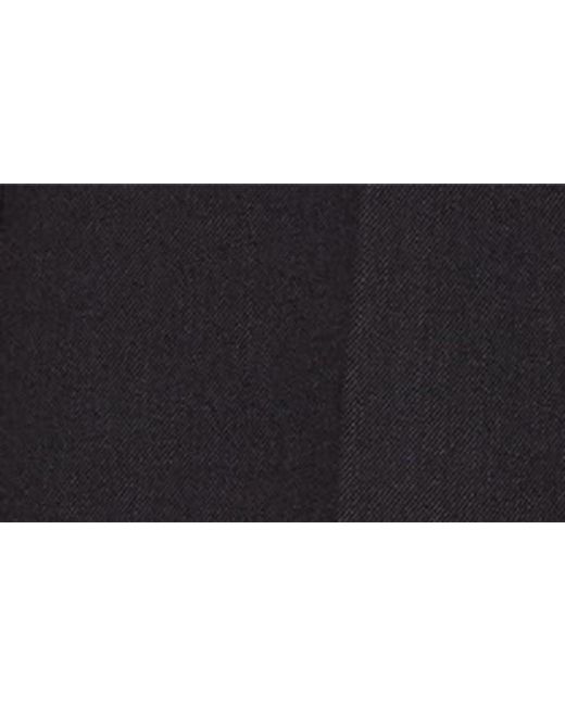 Undercover Black Paneled Mixed Media Cargo Trousers