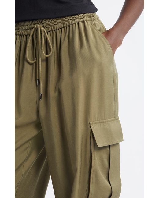 Nordstrom Green Utility Cargo joggers