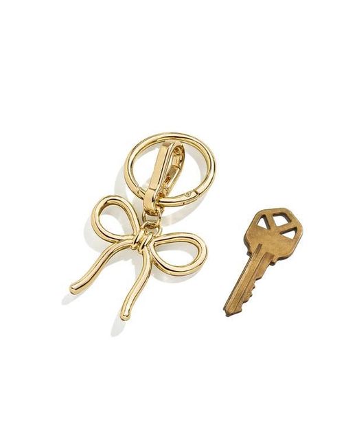 BaubleBar Metallic Bow Bag Charm