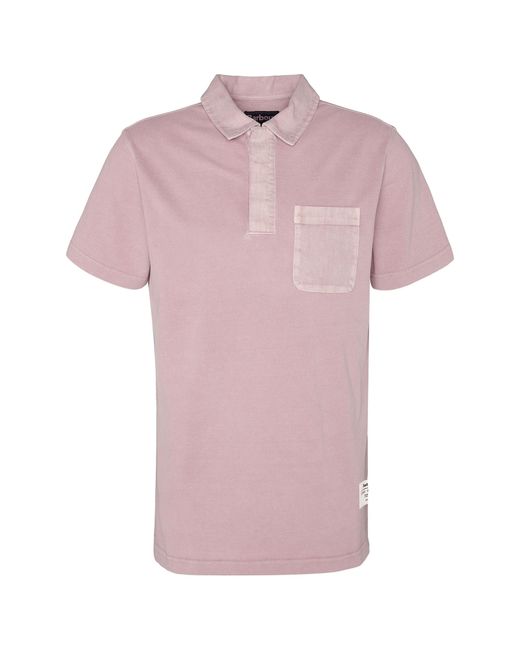 Barbour Pink Liverton Polo for men