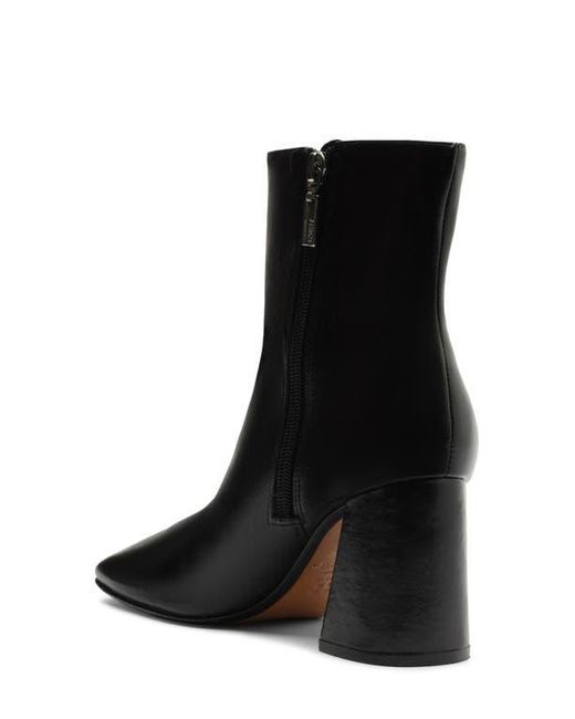 SCHUTZ SHOES Black Leia Square Toe Boot