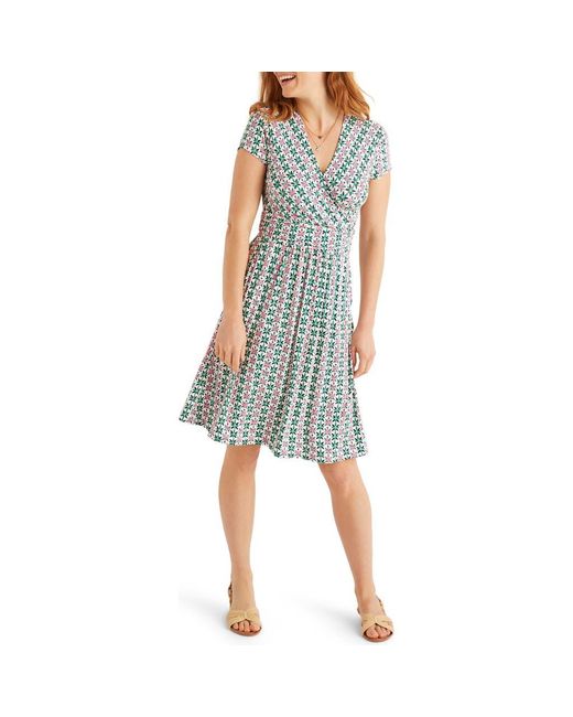 Boden Lola Jersey Dress in Blue Lyst