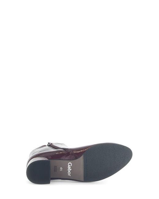 Gabor Purple Bootie
