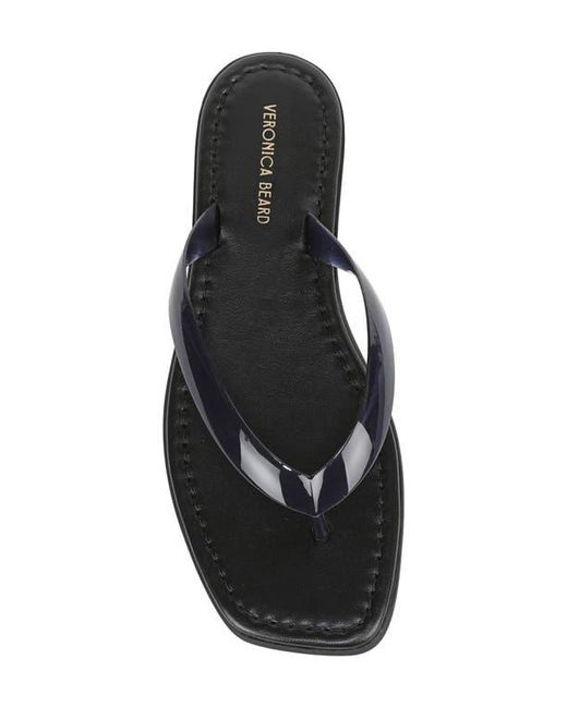 Veronica Beard White Clea Flip Flop
