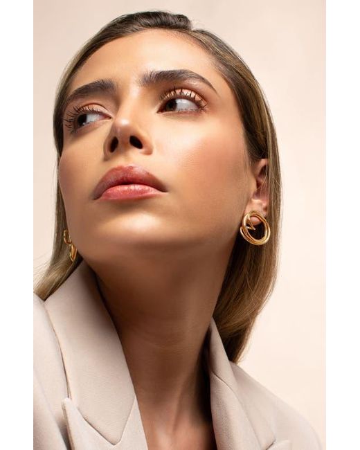 Pieretti Metallic Cher Studs Earrings