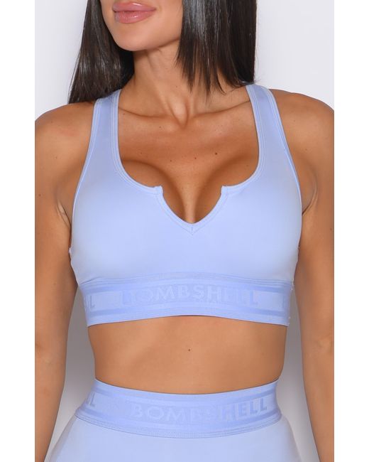 Bombshell Sportswear Blue Bombshell Active Bra