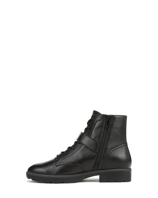 Vionic Black Catina Lace-Up Bootie