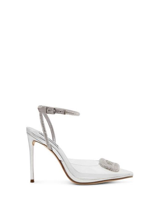 Steve Madden Metallic Vienna Pointed Toe Ankle Strap Pump