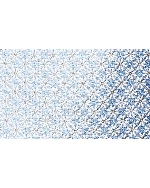 Eton of Sweden Blue Floral Silk Tie for men