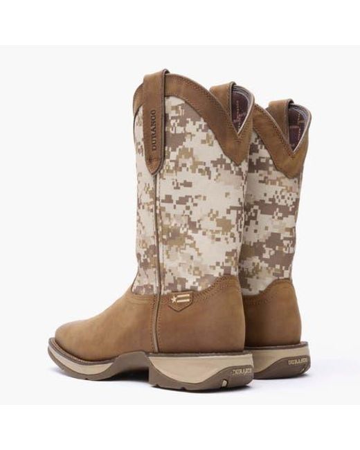 Durango Brown Desert Camo Pullon Western Boot for men