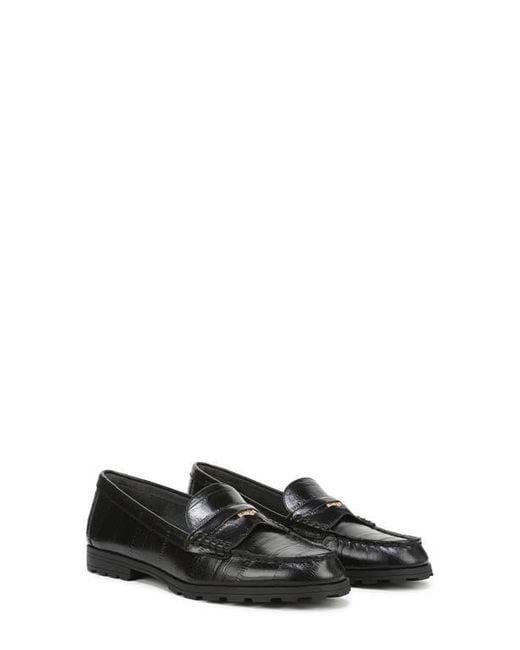 Veronica Beard Black Penny Loafer