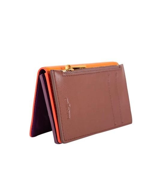 Esterah Brown Modular Leather Wallet