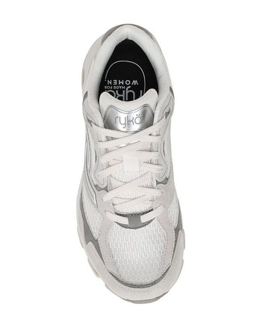Ryka White Devotion X Tr 2 Lifestyle Sneaker