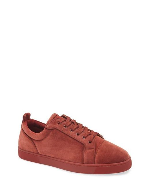 Christian Louboutin Red Louis Junior Sneaker for men